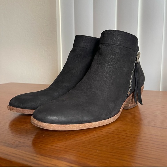 Sam Edelman Packer Leather Ankle Bootie Size 7 - Picture 7 of 14